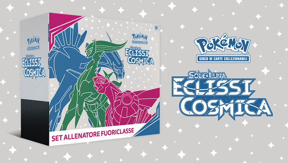 Set Allenatore Fuoriclasse dell’espansione Sole e Luna - Eclissi Cosmica del GCC Pokémon