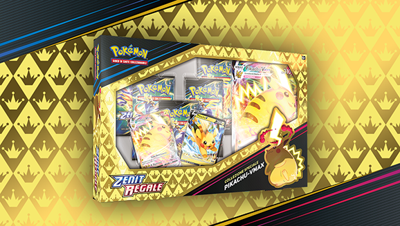 Collezione speciale Pikachu-VMAX dell’espansione Zenit Regale del GCC Pokémon