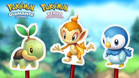 Modellini di carta Pokémon lucenti e splendenti