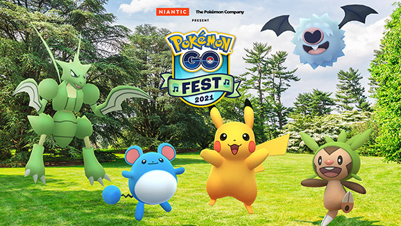 Preparati per il Festival di Pokémon GO 2021 che si terrà il 17 e 18 luglio