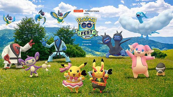 Dettagli sul Festival di Pokémon GO 2021: festeggia i cinque anni di Pokémon GO il 17 e 18 luglio