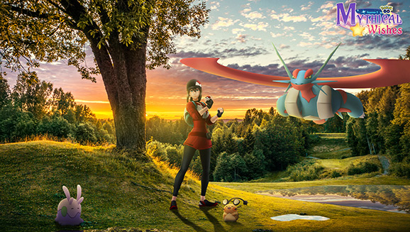 MegaSalamence e Dedenne cromatico fanno il loro debutto nell’evento “Fantasia scintillante” di Pokémon GO