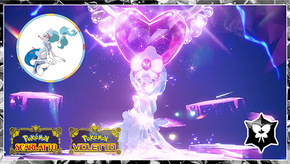 Primarina con l'Emblema della Forza Assoluta arriva nei Raid Teracristal da 7★