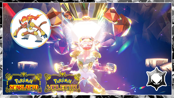 Infernape con l'Emblema della Forza Assoluta è in arrivo nei raid da 7★