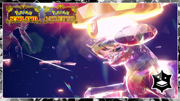 Garchomp con l'Emblema della Forza Assoluta è in arrivo nei Raid Teracristal da 7★
