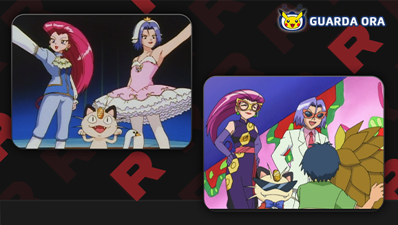 Look alla moda e guai a non finire con il Team Rocket su TV Pokémon