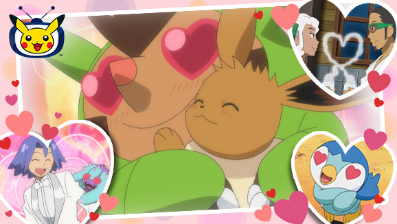 Festeggia San Valentino con la seria animata su TV Pokémon