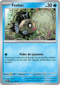 Feebas | Fenda Paradoxal | Banco de Dados de Cards do Estampas ...
