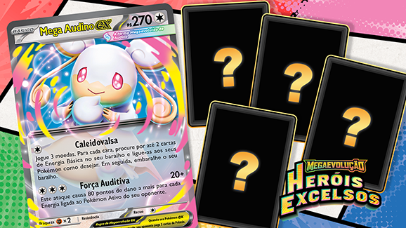 Victreebel da Érica, Mega Audino ex e muito mais em Megaevolução — Heróis Excelsos