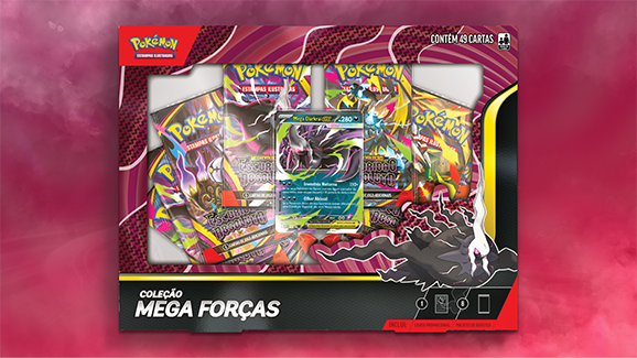 Coleção Mega Forças do Pokémon Estampas Ilustradas | www.pokemon