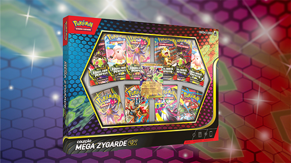 Coleção Mega Zygarde ex do Pokémon Estampas Ilustradas | www