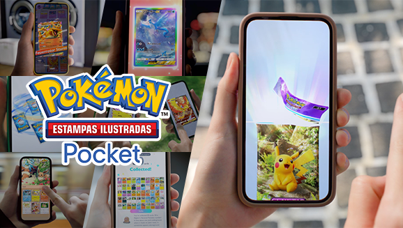 O Pokémon Estampas Ilustradas Pocket já está disponível!