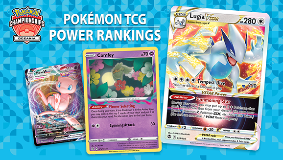 2023 Oceania Pokémon TCG International Championships Power Rankings