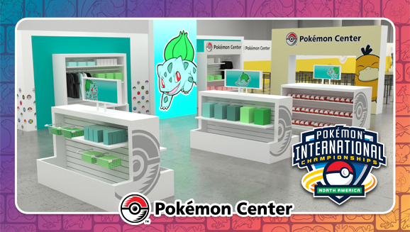 Shop the Pokémon Center at the 2025 Pokémon North America International Championships