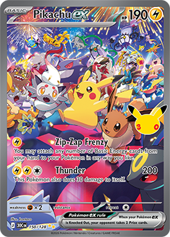 Pikachu ex | 30th Celebration | TCG Card Database