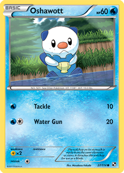 Oshawott | Black &amp; White | TCG Card Database | Pokemon.com