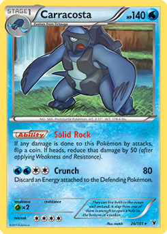 Carracosta | Black &amp; White—Noble Victories | TCG Card Database