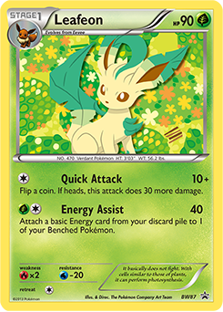Leafeon | BW—Promo | TCG Card Database