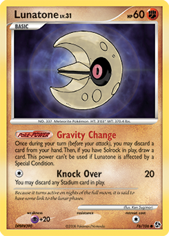 Lunatone | Pokédex