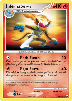 Infernape | Diamond & Pearl—Majestic Dawn | TCG Card Database | Pokemon.com