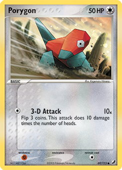 Porygon | EX Unseen Forces | TCG Card Database