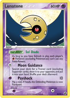 Lunatone | Pokédex
