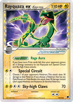 Rayquaza ex δ | EX Dragon Frontiers | TCG Card Database | Pokemon.com