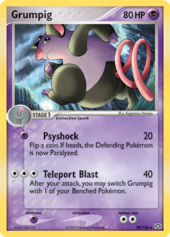 Grumpig | Pokédex
