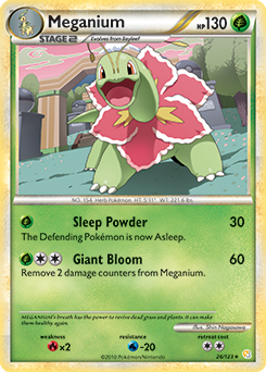 Meganium | HeartGold & SoulSilver | TCG Card Database