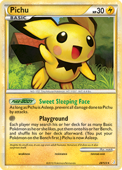Pichu | HeartGold & SoulSilver | TCG Card Database