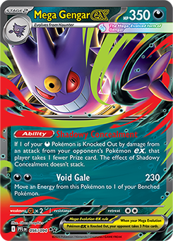 Mega Gengar ex Card