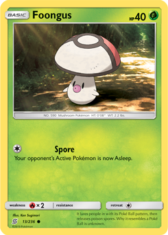 Foongus | Unified Minds | TCG Card Database