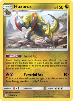 Haxorus | Unified Minds | TCG Card Database
