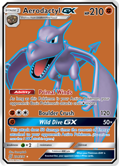 Aerodactyl-GX | Unified Minds | TCG Card Database