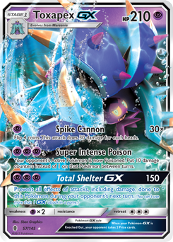 Toxapex | Pokédex