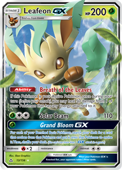 Leafeon-GX | Ultra Prism | TCG Card Database