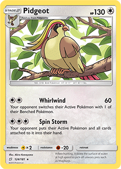 Pidgeot | Team Up | TCG Card Database