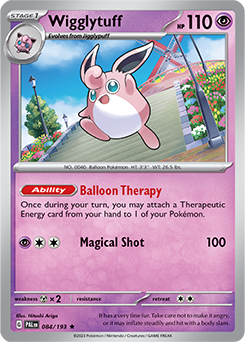 Wigglytuff | Paldea Evolved | TCG Card Database