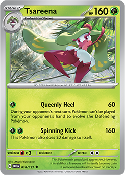 Tsareena | Obsidian Flames | TCG Card Database