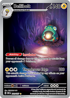 Bellibolt | Obsidian Flames | TCG Card Database
