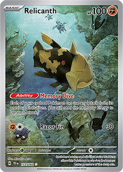 Relicanth | Temporal Forces | TCG Card Database