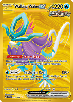 Walking Wake ex | Temporal Forces | TCG Card Database