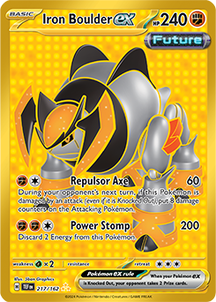 Iron Boulder ex | Temporal Forces | TCG Card Database