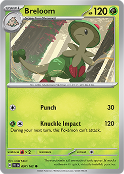 Breloom | Temporal Forces | TCG Card Database