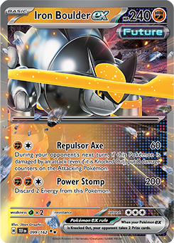 Iron Boulder ex | Temporal Forces | TCG Card Database