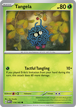 Tangela weakness discount