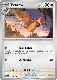 Fearow | 151 | TCG Card Database