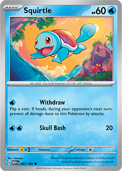 Squirtle | 151 | TCG Card Database
