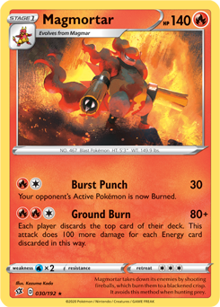 Magmortar | Rebel Clash | TCG Card Database