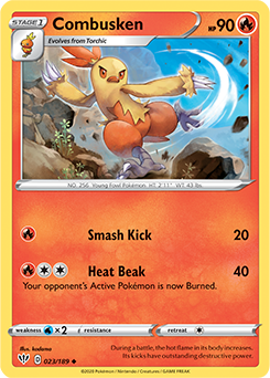 Combusken | Darkness Ablaze | TCG Card Database